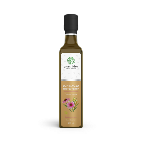 Green idea Echinacea sirup - třtinový 250 ml