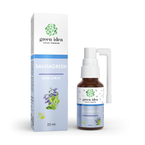 Green idea Salviagreen - ústní sprej 25 ml