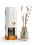 Green idea Elegantní difuzér Ratanové vonné tyčinky Zelený čaj 100 ml