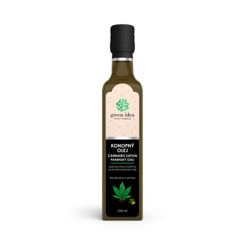 Green idea Konopný olej 250 ml
