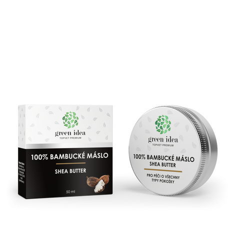 Green idea Bambucké máslo 100% 50 ml