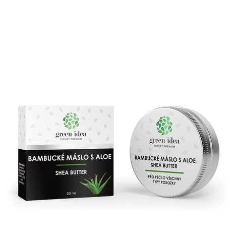 Green idea Bambucké máslo s aloe 50 ml