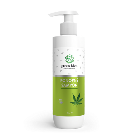 Green idea Konopný šampon 200 ml