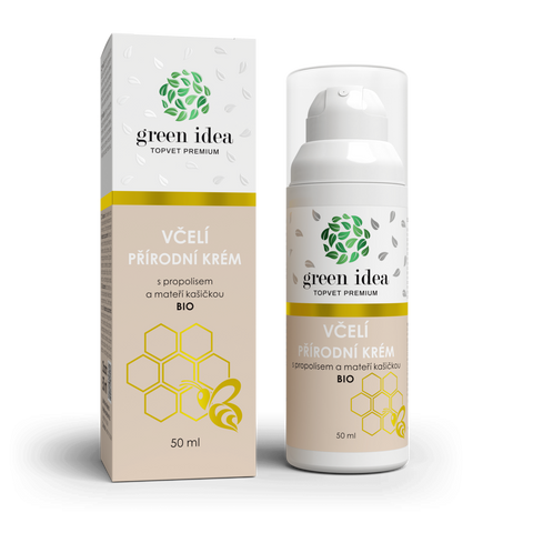 Green idea Včelí přírodní krém 50 ml