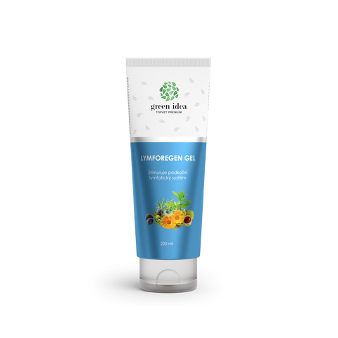 Green idea Lymforegen masážní gel v tubě 200 ml