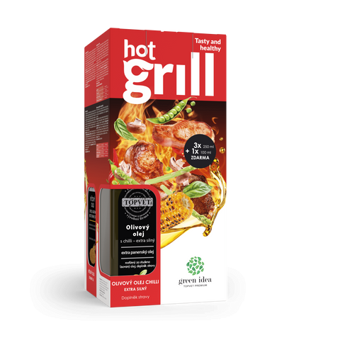 Green idea Hot grill 3+1 zdarma 1 ks