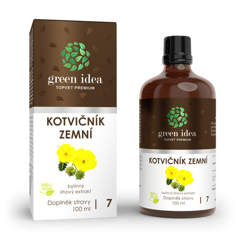 Green idea Kotvičník zemní tinktura - kapky 100 ml