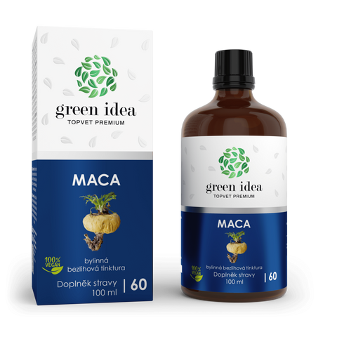 Green idea Maca - bezlihová tinktura 100 ml