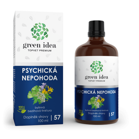 Green idea Psychická nepohoda - bezlihová tinktura 100 ml