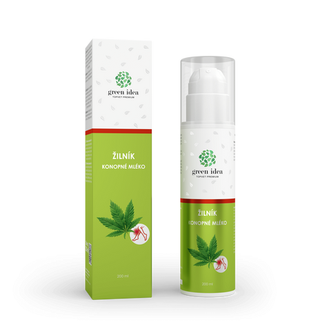 Green idea Žilník - konopné mléko 200 ml