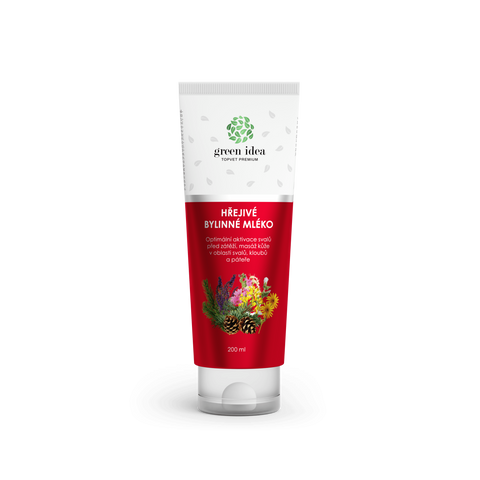 Green idea Hřejivé bylinné mléko 200 ml