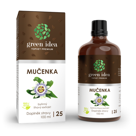 Green idea Mučenka tinktura - kapky 100 ml