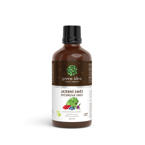 Green idea Jaterní směs (kapky HEPAMIX) tinktura - kapky 50 ml 50 ml