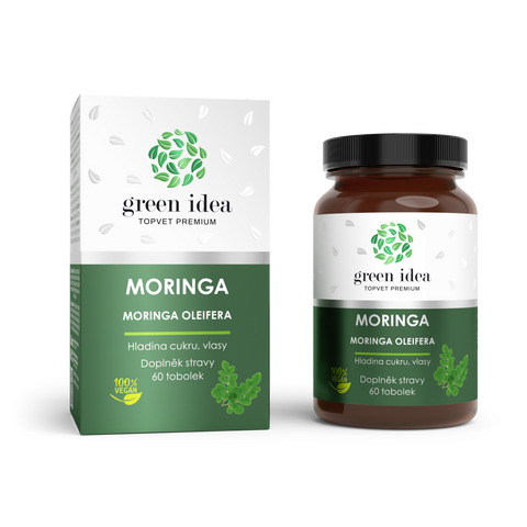 Green idea Moringa - tobolky 60 ks