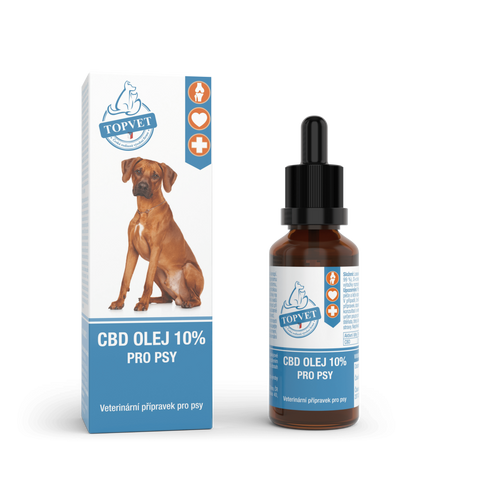 Green idea CBD olej 10% pro psy 10 ml