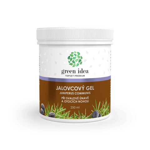 Green idea Jalovcový masážní gel 250 ml