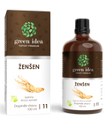 Green idea Silná Ženšen tinktura kapky 100 ml