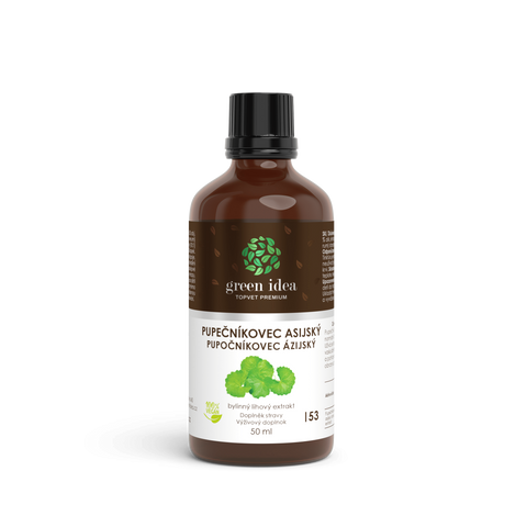 Green idea Pupečníkovec asijský tinktura - kapky 50 ml