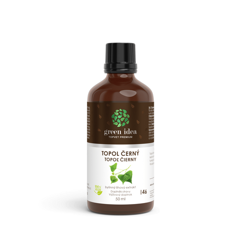 Green idea Topol černý tinktura - kapky 50 ml