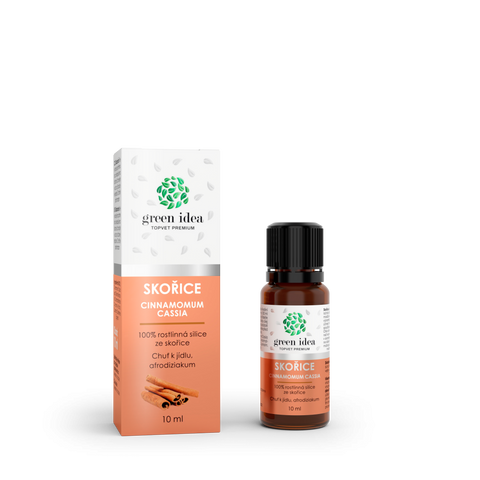 Green idea Skořice - 100% silice 10 ml