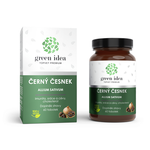 Green idea Černý česnek - tobolky 60 ks