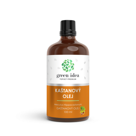 Green idea Kaštanový bylinný olej 100 ml