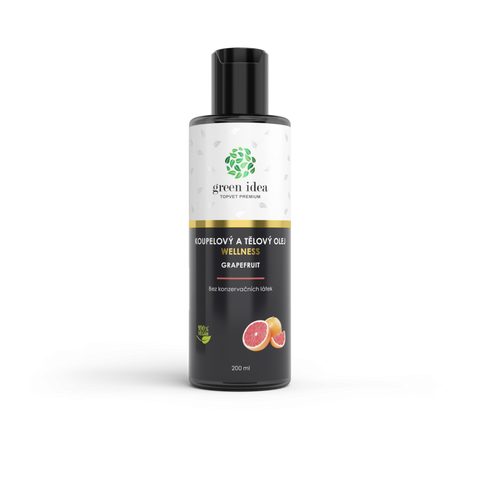Green idea Grapefruit - koupelový a tělový olej 200 ml
