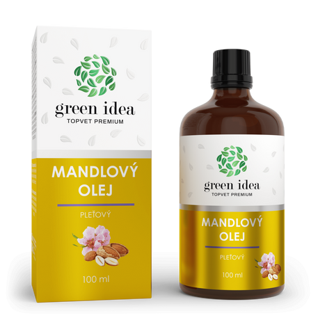 Green idea Mandlový pleťový olej 100 ml