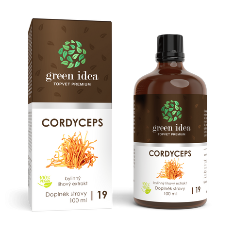 Green idea Cordyceps tinktura - kapky 100 ml