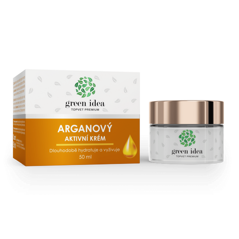 Green idea Arganový aktivní krém 50 ml