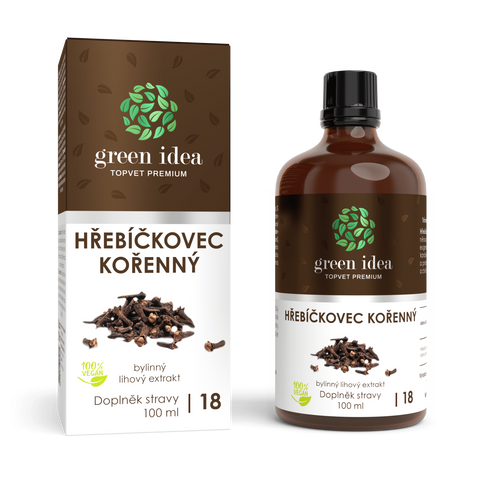Green idea Hřebíčkovec tinktura - kapky 100 ml