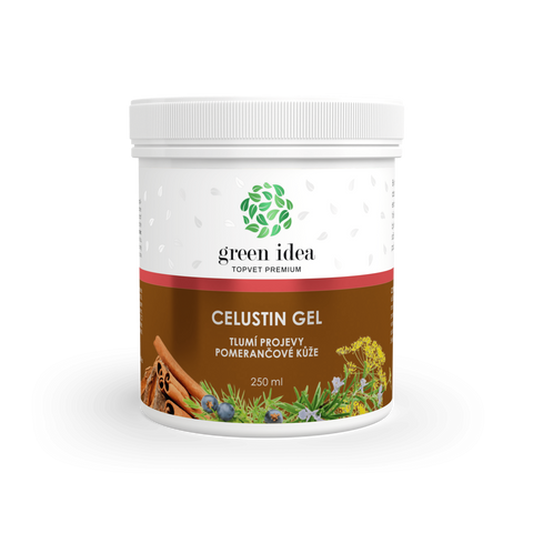 Green idea Celustin masážní gel 250 ml