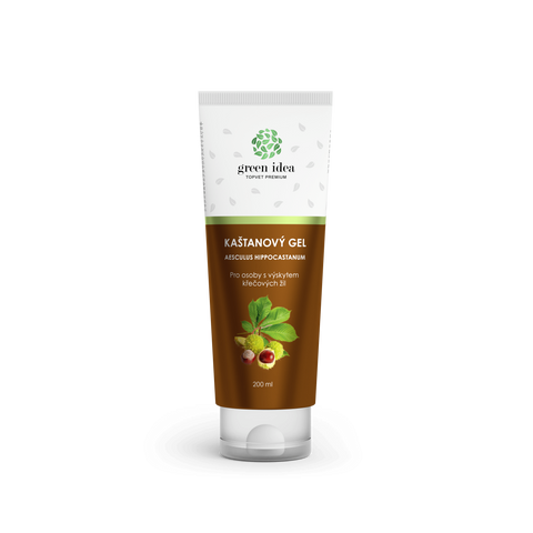 Green idea Kaštanový gel v tubě 200 ml