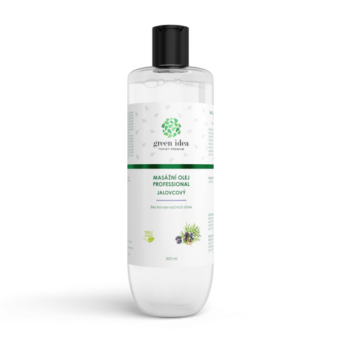 Green idea Jalovcový masážní olej 500 ml