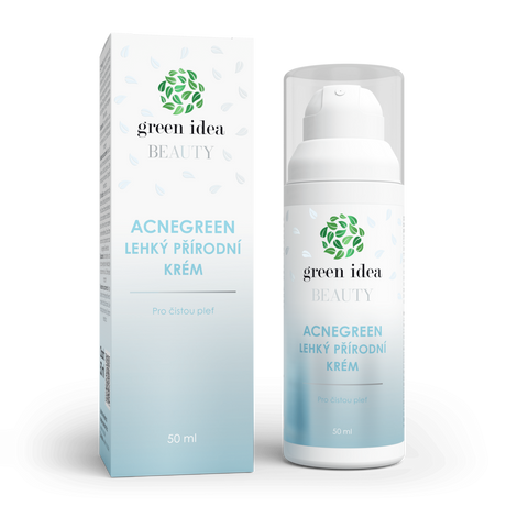 Green idea Acnegreen - lehký přírodní krém 50 ml
