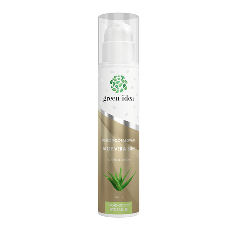 Green idea Aloe vera sun - mléko po opalování 200 ml