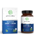 Green idea Bioaktivní zinek+selen - tobolky 60 ks