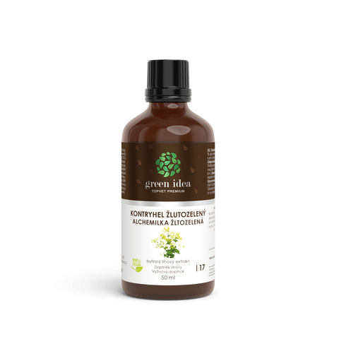 Green idea Kontryhel žlutozelený tinktura - kapky 50 ml