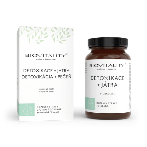 Green idea Detoxikace + játra - tobolky 30 ks