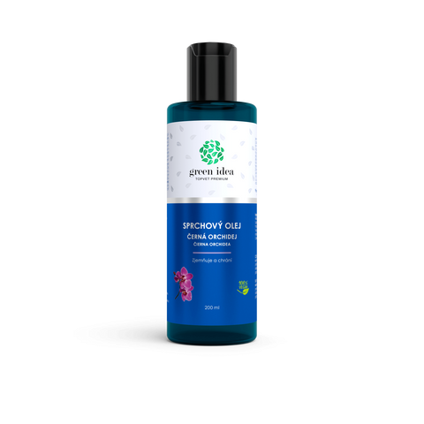 Green idea Sprchový olej - Černá orchidej 200 ml