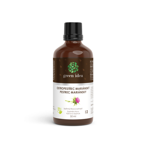 Green idea Ostropestřec tinktura - kapky 50 ml
