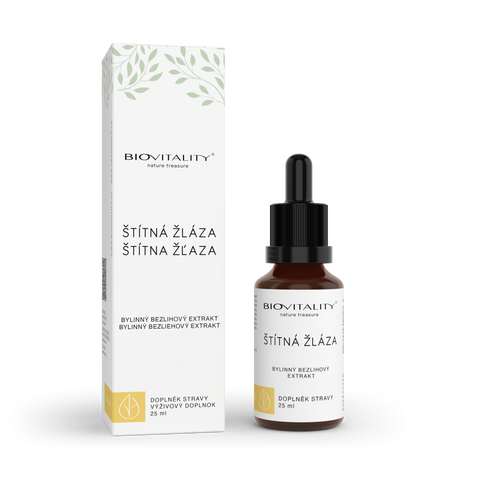 Green idea Štítná žláza bezlihová tinktura - kapky 25 ml