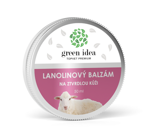 Green idea Lanolínový balzám na nohy 50 ml