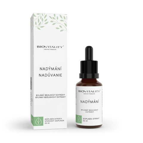 Green idea Nadýmání bezlihová tinktura - kapky 25 ml