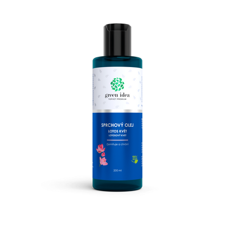 Green idea Sprchový olej - Lotos květ 200 ml
