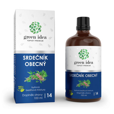 Green idea Srdečník - bezlihová tinktura 100 ml