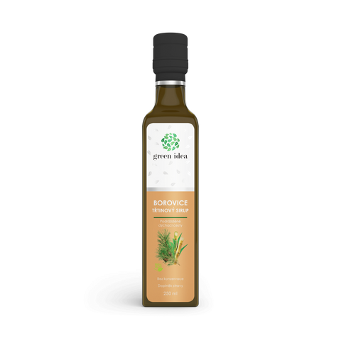 Green idea Borovicový sirup - třtinový 250 ml