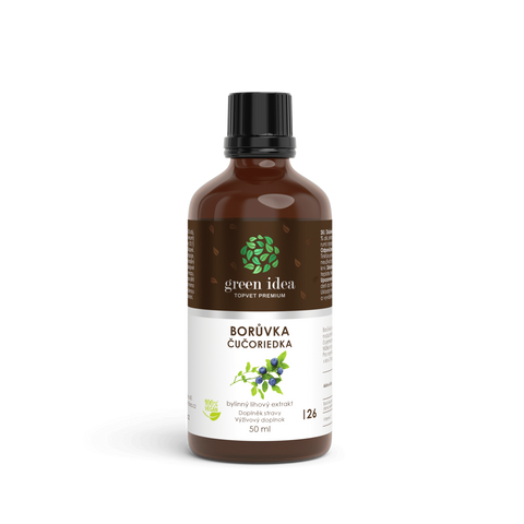 Green idea Borůvka tinktura - kapky 50 ml