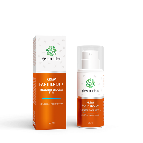Green idea PANTHENOL + KRÉM 11% 50 ml