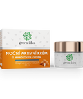Green idea Noční aktivní krém s mandlovým olejem 50 ml